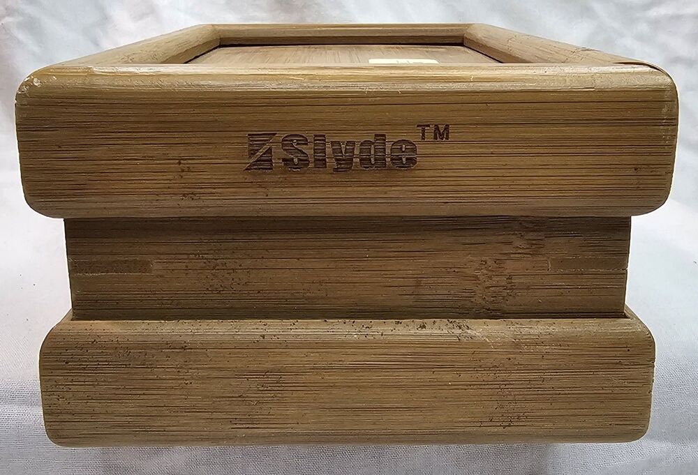 Slyde™ Pollen Box – Bamboo 5x8 Organizer with Branded Pouch -Perfect for Gifting